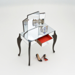 Mirrored Vanity table